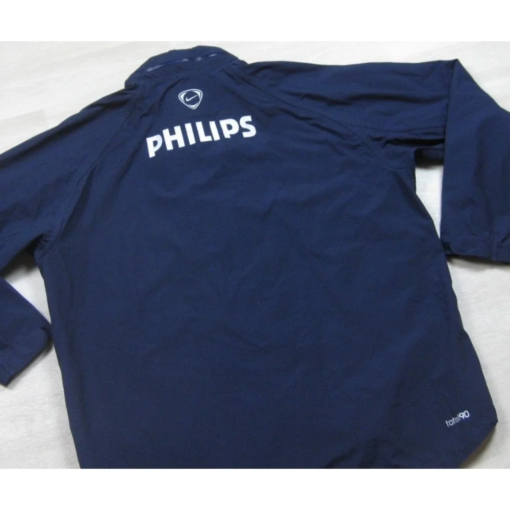 Vintage Y2K Nike USA Soccer Training Track Jacket (XL) Team Issue Phillips Hood